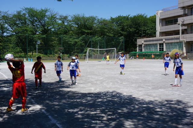 下赤塚fcとの練習試合 ブログ 赤塚新町ストライカーズsc サークルスクエア